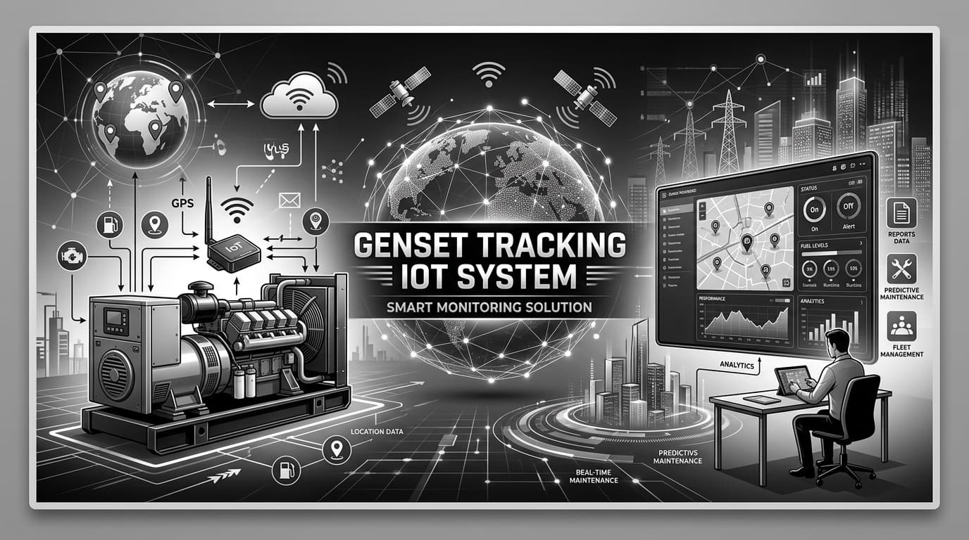 Genset Live Stats & Location Tracking System